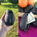 Miniatyrbillede 2 af 5: Avocado Møntpung Pengepung Bærbar Tegnebog Møntpung Håndtaske Ny