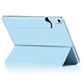 Miniatyrbillede 3 af 5: Stativtaske til iPad Air 13 (2024) (M2) - Stødsikker Magnetisk PU Læder Flip Tablet Cover - Rød Multicolor Red
