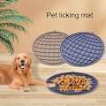 Miniatyrbillede 2 af 5: Silikon-Lækkemåtte til Hunde og Katte - Langsom Foder, Angstreducerende, Skridsikker, BPA-Fri, Ideel til Mad og Godbidder Grey