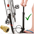 Miniatyrbillede 4 af 5: Cykelventil adapter, 3 stk., DV/SV til AV, Adaptere til Dunlop & Presta ventiler, til oppumpning af dæk på biler og cykler