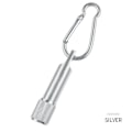 Pikkukuva 3 / 5: Mini-avaimenperä LED-taskulampulla, erittäin kompakti ja kirkas, hännän kytkimellä, kotiin, leirintään ja matkoille Silver