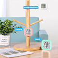 Miniatyrbillede 2 af 4: 3-pak indendørs termometer, hygrometer digital