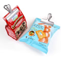 Miniatyrbillede 3 af 5: HOT BARGAINS 8 X Madposeklemmer i metal til madposer, rustfrie stålklemmer til chipsposer, størrelse 3 tommer til lufttæt forsegling