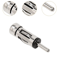 Miniatyrbillede 3 af 5: Generisk Bilradio Antenne Adapter Universal ISO Stik til DIN Stik Konnektor