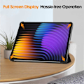 Pikkukuva 4 / 4: Xiaomi Pad 7 Pro/Pad 7 -kotelo, kuvioitu nahkainen jalustallinen tablettikotelo Multicolor Don't Touch Me