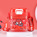 Pikkukuva 2 / 4: 600 ml:n suuri vesipullo, sarjakuvakuvioinen avattava juomapullo toimistoon, työhön, kotiin ja urheiluun Red Spider Man
