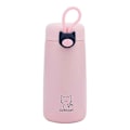 Miniatyrbilde 1 av 4: Katt Isolert Vannflaske, 270 ml Rosa Drikkeflasker Søte Termoser i Rustfritt Stål for Barn Jenter, Mini Tegneserie Vannflaske, Lekkasjesikker Vakuum Reisekrus