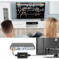 Miniatyrbild 3 av 5: RCA till HDMI-omvandlare, komposit till HDMI-adapter stödjer 1080p PAL/NTSC-YPbPr