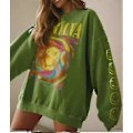 Pikkukuva 1 / 2: Nirvana Smiley Face Crewneck -collegepaita Heliconia-värissä, Nirvana-collegepaita lahjaksi Green L