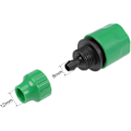Miniatyrbilde 2 av 5: 5 stk sourcing map Hurtigkobling Slange Rør Adapter Beslag 8mm Inner Diameter Slange Slange til Hage Irrigasjonssystem