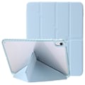 Miniatyrbillede 1 af 5: Deformation PU-etui til iPad 10. generation 10.9 2022 Blue