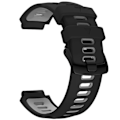 Miniatyrbillede 1 af 5: INF Garmin Forerunner 220/230/235/620/630/735XT armbånd silikone Sort