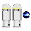 Pikkukuva 1 / 5: 2 kpl T10 W5W COB LED-autonvalot Rekisterikilven Valo Canbus Kiila Selvitysvalo Ice Blue