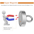 Miniatyrbild 4 av 5: Neodymmagnet med rep 10 meter / 20 kg