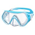 Miniatyrbilde 1 av 5: Findway 5-16 Dykke- og snorkelmaske for barn med nesedeksel, antidugg/UV-beskyttelse, 180 videovision svømmebriller for gutter og jenter Blue