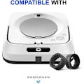 Miniatyrbillede 2 af 5: Skridsikre hjuldæk til Irobot Braava Jet M6 (6110) (6012) (6112) (6113) Ultimate Connected Robot Mop reservedele