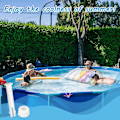 Miniatyrbild 4 av 5: 12 stycken plastpinnar, Intex pool reservdelar, plastpinnar pool, för de flesta rampooler - rektangulär/rund pool (6 cm)