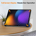 Miniatyrbillede 3 af 3: Til Xiaomi Pad 7 Pro/Pad 7 Etui Mønsterprint Læder Stand Tablet Cover - Galaxy Multicolor Galaxy