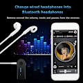Miniatyrbillede 3 af 5: Trådløs Bluetooth Receiver Adapter Transmitter 4.1 Stereo 3.5mm Jack til Bil Computer Musik Audio Aux Til Hovedtelefon Håndfri