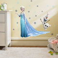 Miniatyrbild 1 av 4: 1:a Frozen Disney Väggdekaler Frozen Vardagsrum Avtagbar Els