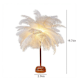 Miniatyrbillede 3 af 5: Fjeder Bordlampe Natlampe Batteridrevet LED Bordlampe Til Soveværelse Stue Fest Bryllup Midtpunkt Jul Valentinsdag WH