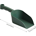 Miniatyrbilde 2 av 5: Hage Plast Spade, Multifunksjonelt Plast Graveredskap, Slitesterkt Graveredskap, Plastskjeer, Hagespade, Håndspade for Graving