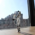 Miniatyrbillede 2 af 5: T13 Actionfigur, Titan 13 Actionfigur, Robot Actionfigur, 3D-trykt Action, 50 % tilbud - yellow