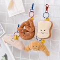 Miniatyrbillede 5 af 5: Sød Plys Croissant Legetøj Udstoppede Simulation Mad Brød Blød Dukke Børnelegetøj Soveværelse Søvn Piger Fødselsdagsgave Udstoppede Dyr 10cm bread
