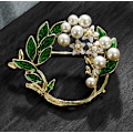 Miniatyrbillede 3 af 7: Lily Of The Valley Brosche Gaver, Dronning Elizabeths Yndlingsblomst