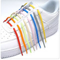 Miniatyrbillede 8 af 8: Slipsfrie elastiske skolisser - One size - Hvid white