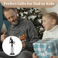 Miniatyrbild 6 av 7: Pappa presenter från dotter - Pappa dotter järnfigur fader dotter kärlek skulptur dekoration för fars dag bröllop minnesgåvor för pappa staty