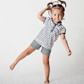 Miniatyrbillede 4 af 5: 4 pakker pige modal shorts pige danse shorts cykelshorts under kjole til piger 2 3T