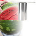 Miniatyrbillede 2 af 5: Vandmelon Puncher Skærer Melonåbner Juicing Tilbehør Holdbare Køkkenredskaber Melonskærer Vandmelon Kernefjerner til Køkken Gadget