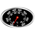 Miniatyrbilde 1 av 5: BBQ Grill Lokk Termometer Varmeindikator Erstatning Master For