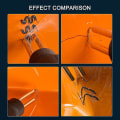 Miniatyrbild 5 av 5: 70W Plastsvetsmaskin för bilstötfångare Reparationskit Tång 4 vågklämmor Svetsreparationsmaskin