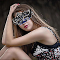 Miniatyrbild 5 av 5: Maskeradmask, Mardi Gras-dekorationer Venetianska masker för kvinnor
