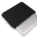 Miniatyrbillede 3 af 8: Computer cover / Cover til bærbar computer - Vælg størrelse Sort 14 tommer - Sort 14 tum - Svart