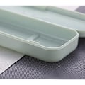 Miniatyrbillede 3 af 5: Bærbar bestikboks Rejsebestik Etui, Rejsebestik Etui, Gaffel Ske Chopsticks Bestik Til Camping (Multicolor)3pcs