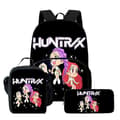 K-Pop Demon Hunter Ryggsäck med Lunchlåda & Pennfodral för Skolan-FA- 3PCWKH019 3PCWKH019