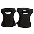 Miniatyrbilde 3 av 3: Knebeskyttere for hagearbeid Myke knebeskyttere i Memory Foam svart black