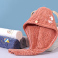 Miniatyrbild 3 av 5: 5 st superabsorberande tjocka handdukar för torrt hår