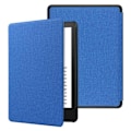 Miniatyrbild 3 av 5: Smal och hållbart PU-läderfodral för Kindle Paperwhite 6 12:e generationen 2024 med automatisk väckning/sömn dark blue
