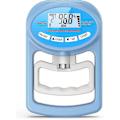 Miniatyrbillede 1 af 5: Hånd Dynamometer Grip Styrke Træner - Elektronisk Håndgreb Styrke Tester Grip Styrker Hånd Træningsmåler Digital Håndgreb Træningsmåler blue