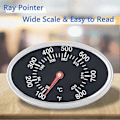 Miniatyrbilde 4 av 5: BBQ Grill Lokk Termometer Varmeindikator Erstatning Master For
