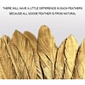 Miniatyrbillede 3 af 5: 50 stk. dyppede guld gåsefjer 10-15 cm naturlige fjer dekoration til hjemmefest vægdekoration håndværk drømmefanger forsyninger