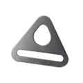 Miniatyrbilde 5 av 5: 10 stk Justerbar Trekant med Stang Svingbar Klips D Dee Ring Spenne Støpt 15mm