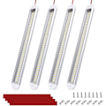 Miniatyrbild 1 av 6: LED-innerbelysning för husbil, 120 lysdioder, LED-list, universell innerbelysning för husbilskök, kallvitt 4pcs