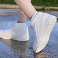 Miniatyrbillede 2 af 2: Silikon Vandtætte Sko-Overtræk, Anti-Slip Sko Beskyttere, Genanvendelige Oversko til Mænd og Kvinder, Resistente Regnstøvler Large