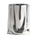 Keramisk Blomvas Stor Kapacitet Guld & Silver Centerpiece Vas För Hem Modern Bondgårdsdekor Silver Silver Extra Stor Silver Extra large