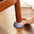 Miniatyrbilde 3 av 6: Vibrasjonsdemper for vaskemaskin og tørketrommel grå
